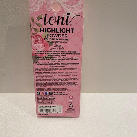 ioni highlight powder glow highlighter - Picture 5 of 5